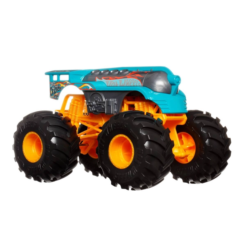HOT WHEELS MONSTER TRUCKS ESCALA 1:24 - WEST COAST CRUSHER - 5