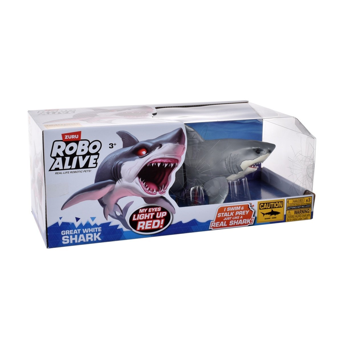 JUGUETE DIDACTICO ROBO ALIVE TIBURON COLECCION - 5