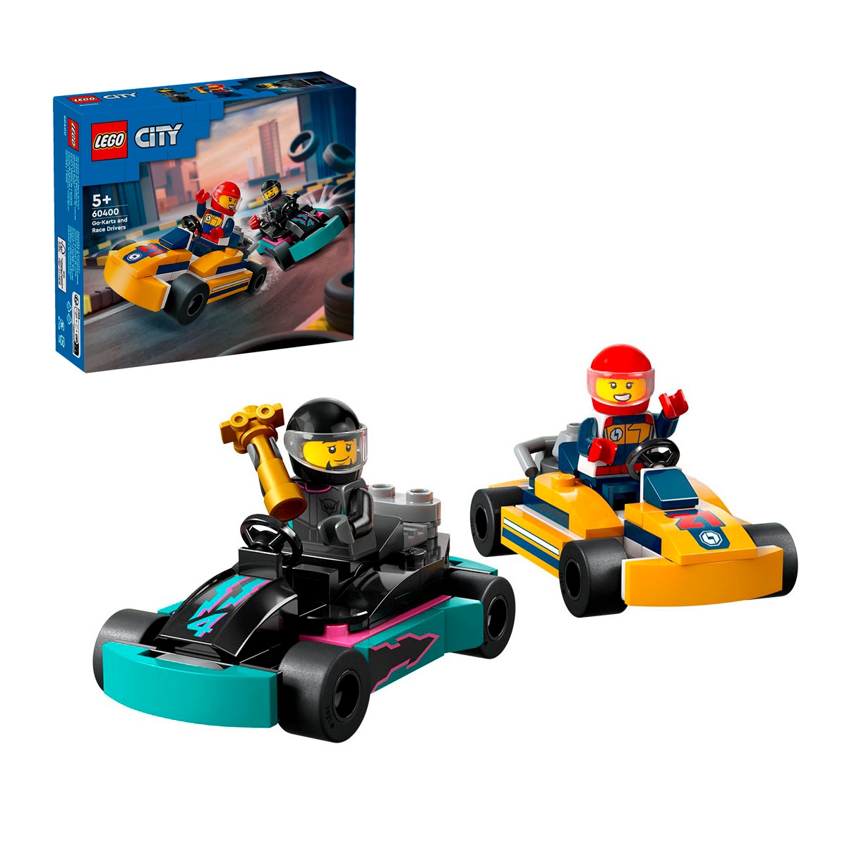 LEGO CITY GO-KARTS Y PILOTOS DE CARRERAS - 1