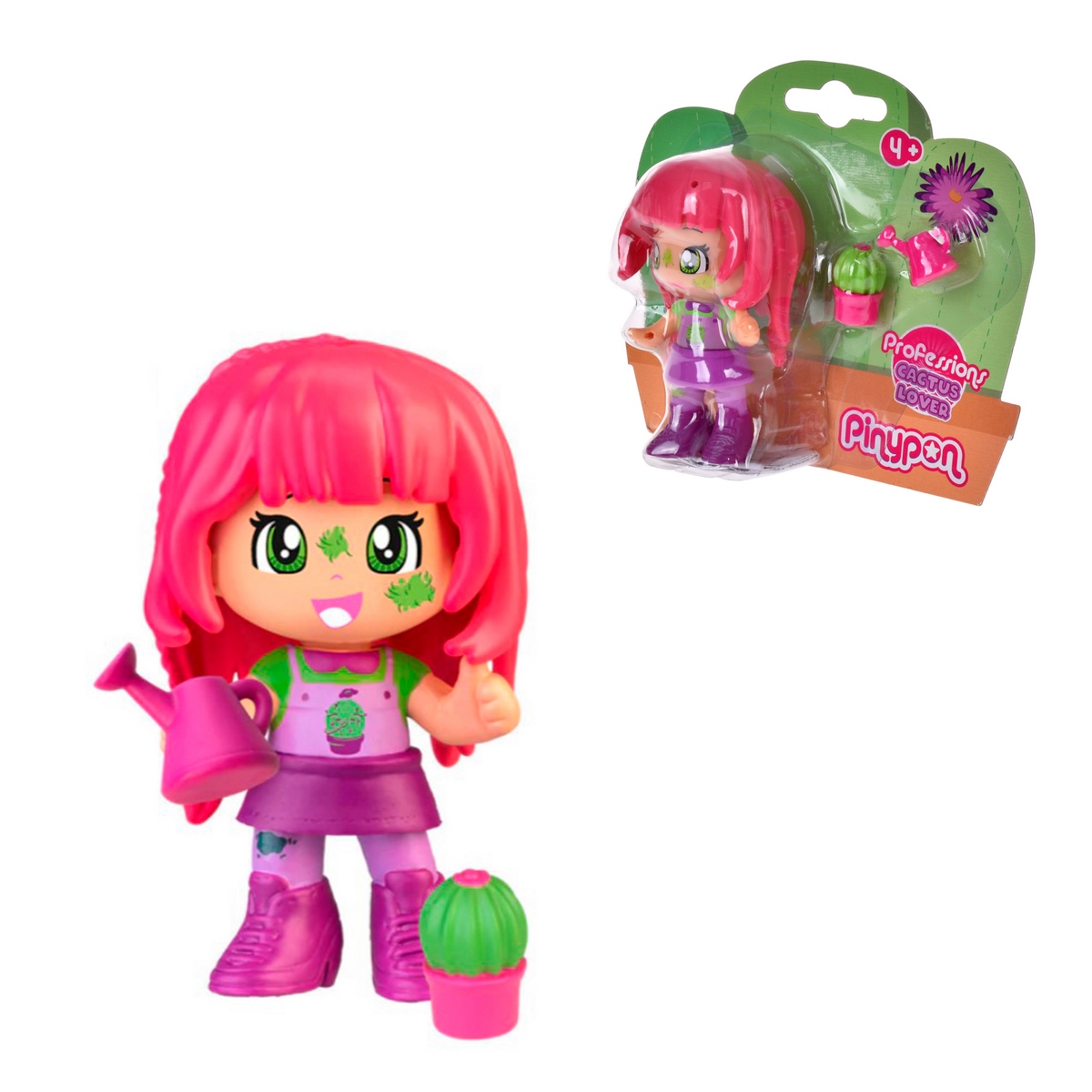 MUÑECA PINYPON COLECCION PROFESIONES CACTUS LOVER - 1