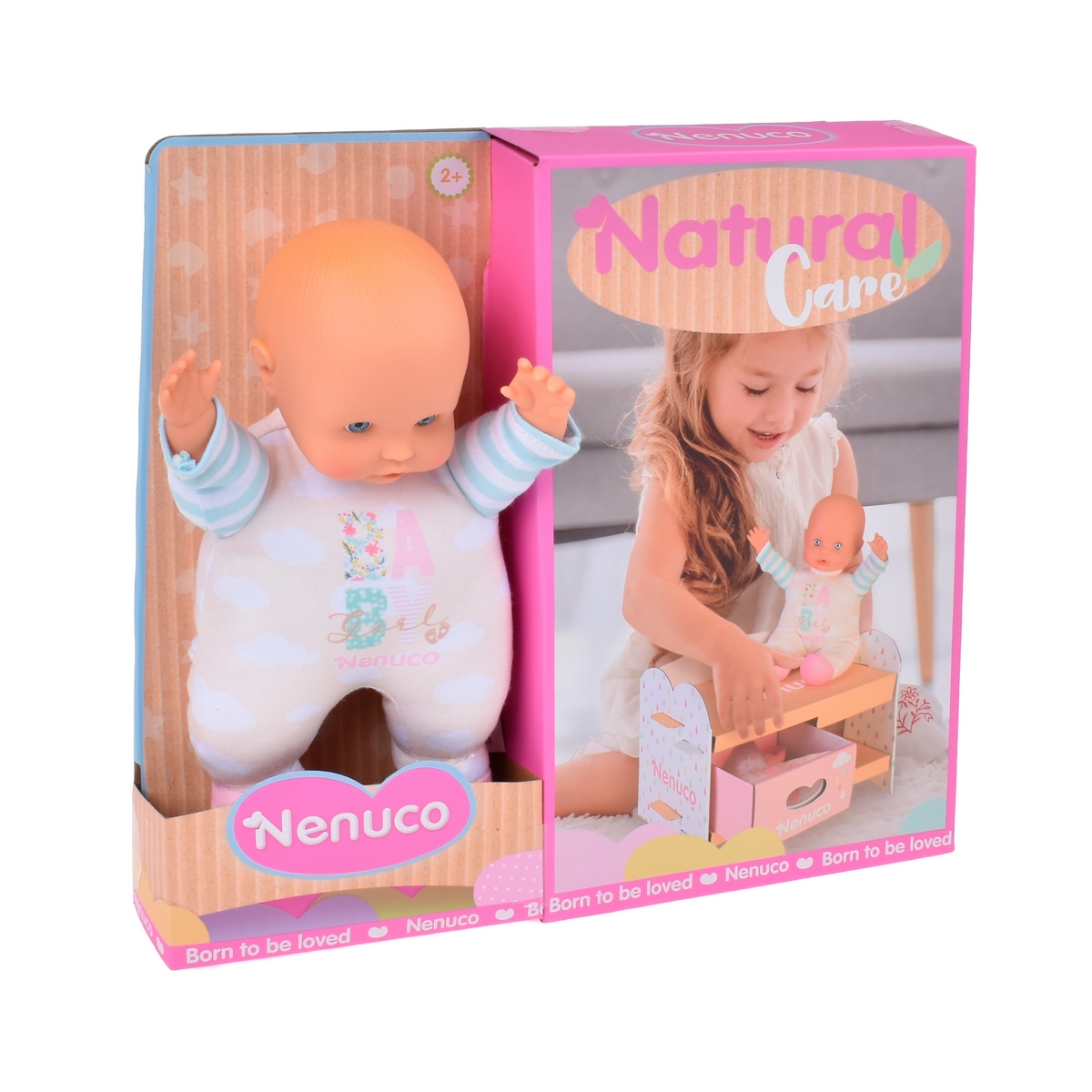 MUÑECA NENUCO CUIDADO NATURAL PARA BEBE CAMBIADOR - 2