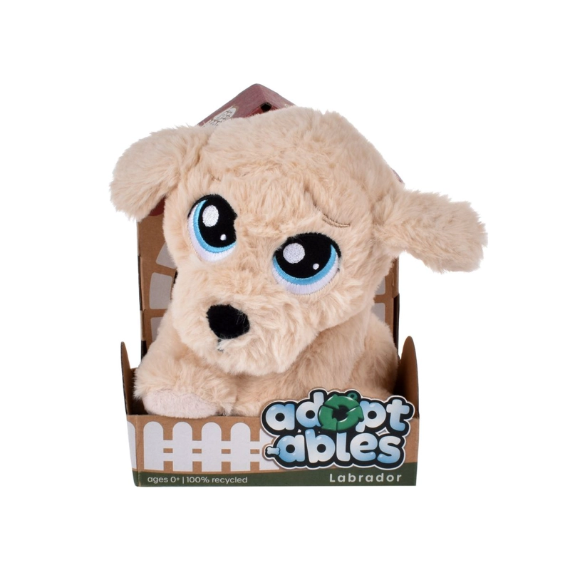 PERRO DE PELUCHE ANSALDO MATERIAL RECICLADO LABRADOR - 6