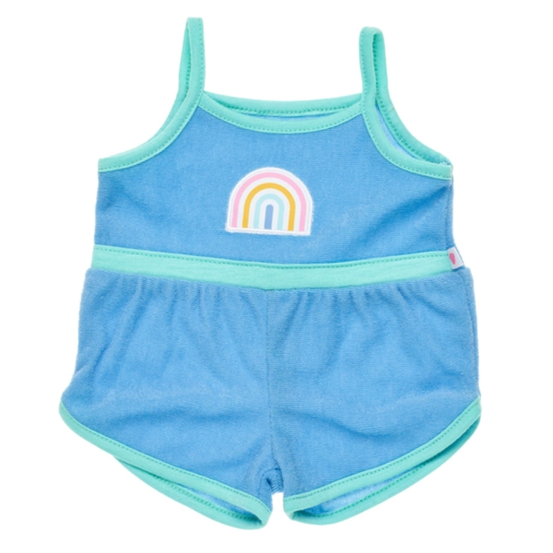 ENTERITO BUILD A BEAR ARCOIRIS TOALLA CELESTE VERANO - 5
