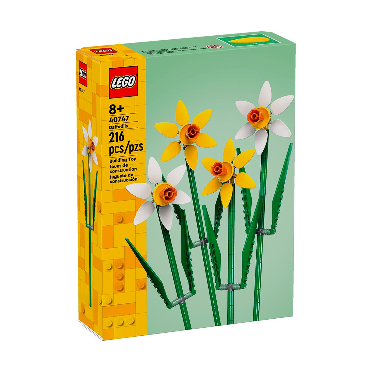 NARCISOS LEGO FLOWERS - 4