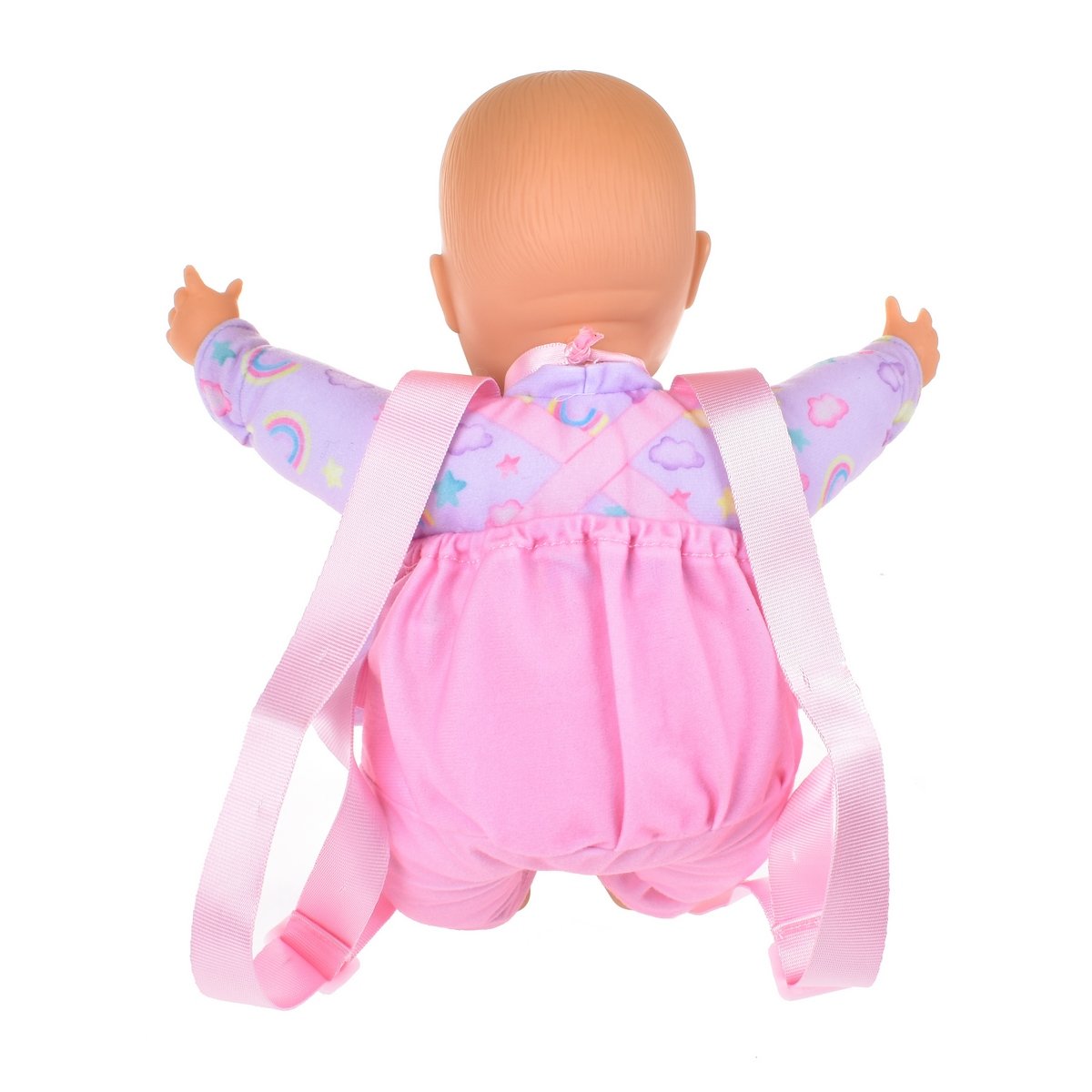 MUÑECA NENUCO CUERPO SUAVE PARA BEBE  CON PORTA BEBE - 2
