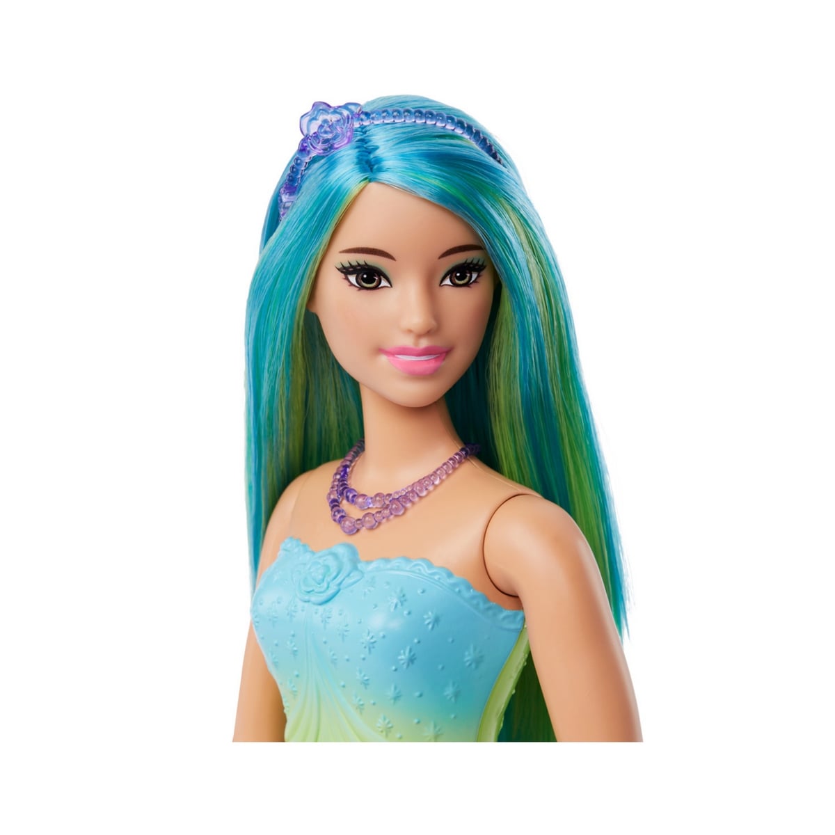 MUÑECA BARBIE FANTASIA VESTIDOS DE ENSUEÑO - PELO VERDE - 3