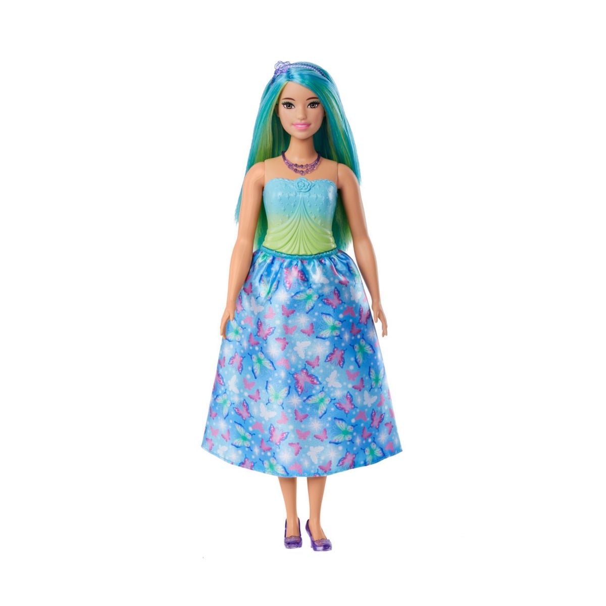 MUÑECA BARBIE FANTASIA VESTIDOS DE ENSUEÑO - PELO VERDE - 5