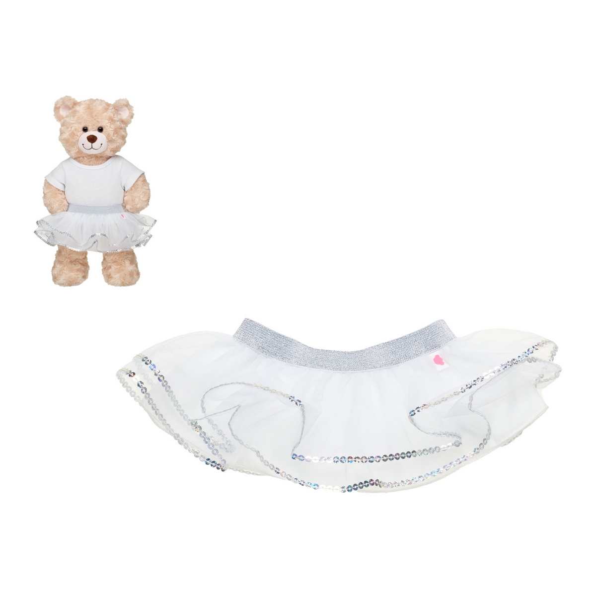 TUTU PLATEADO BUILD-A-BEAR - 1