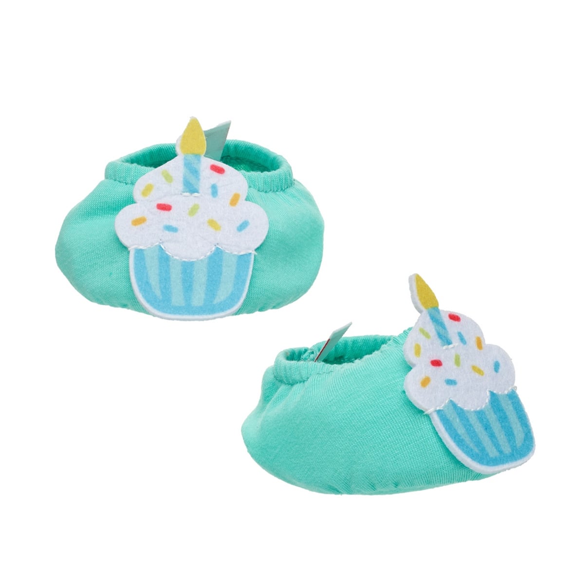 PANTUFLAS BUILD A BEAR DISEÑO CUPCAKE COLORIDO - 2