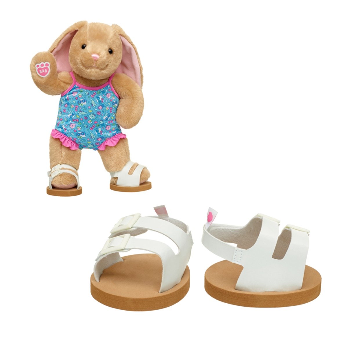 CHALAS BUILD A BEAR BLANCAS CLASICAS PARA PELUCHE - 1