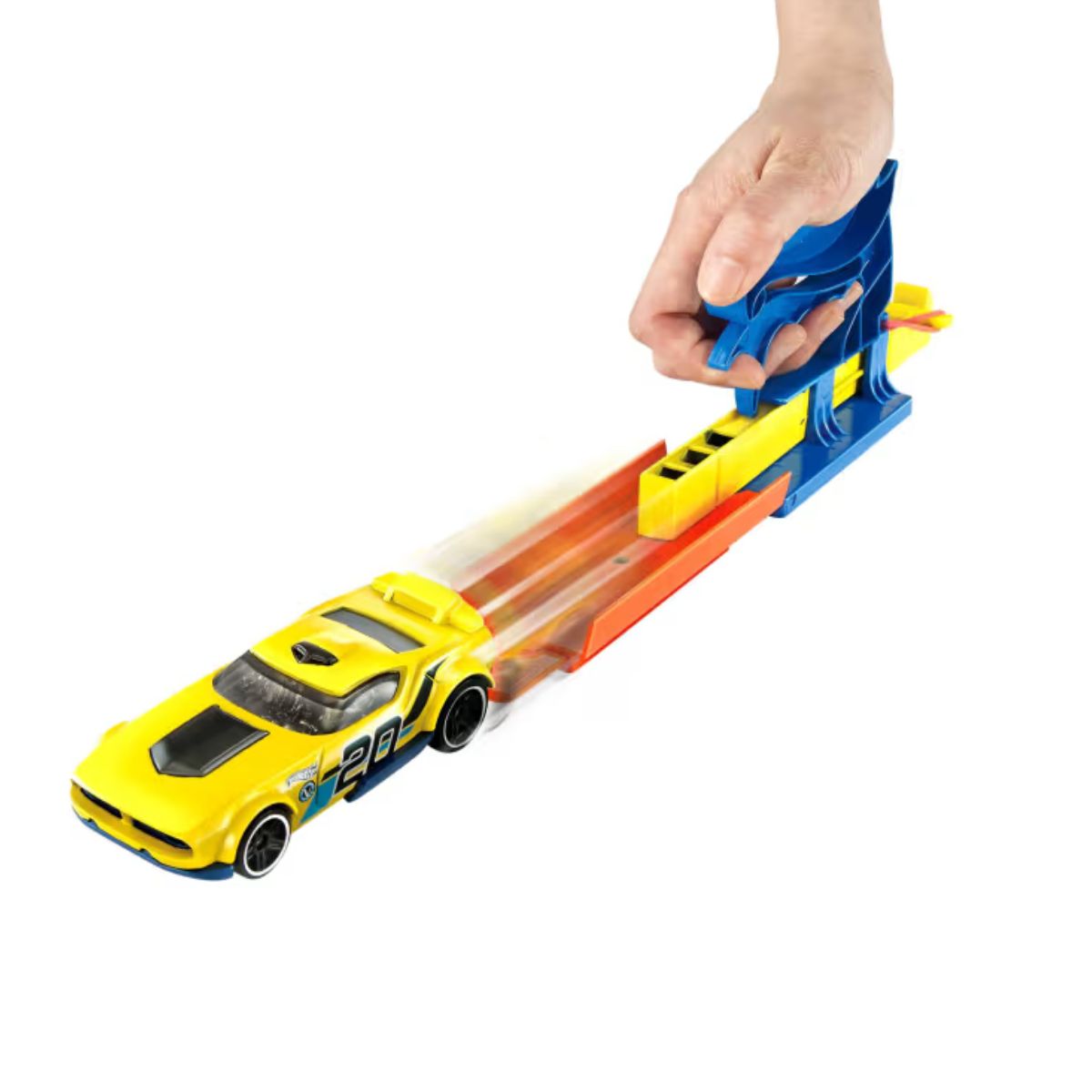 HOT WHEELS LANZADOR DE BOLSILLO - AZUL - 3