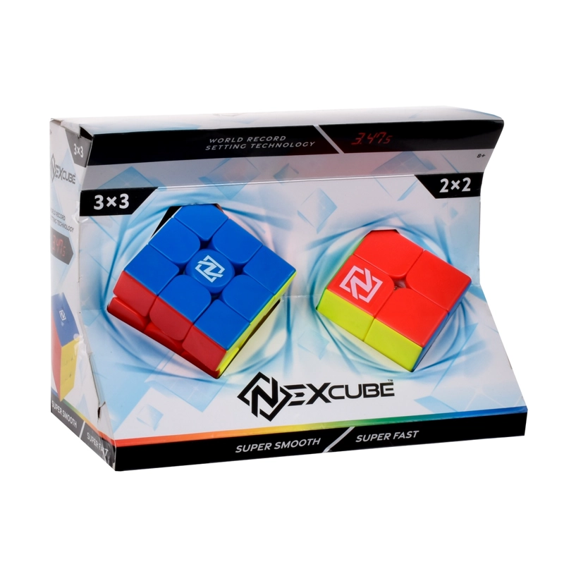 PACK CUBOS 3X3 Y 2X2 ANSALDO MULTICOLOR NEXCUBE - 5