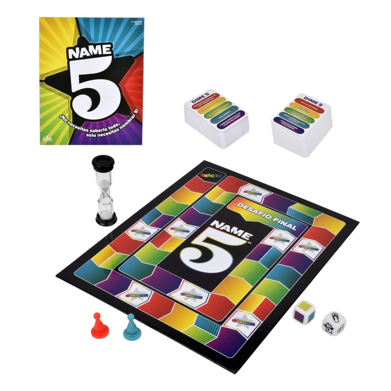 JUEGO DE MESA HABILIDAD Y DESTREZA 5 NOMBRES - 2