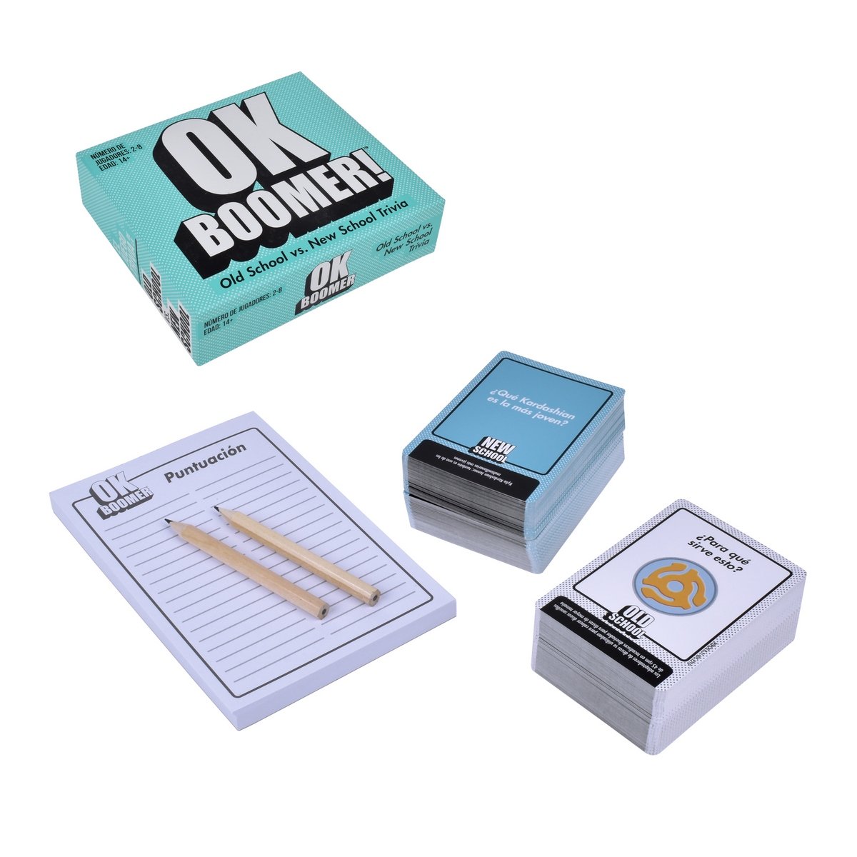 JUEGO DE MESA OK BOOMER CARTAS DE PREGUNTAS - 1