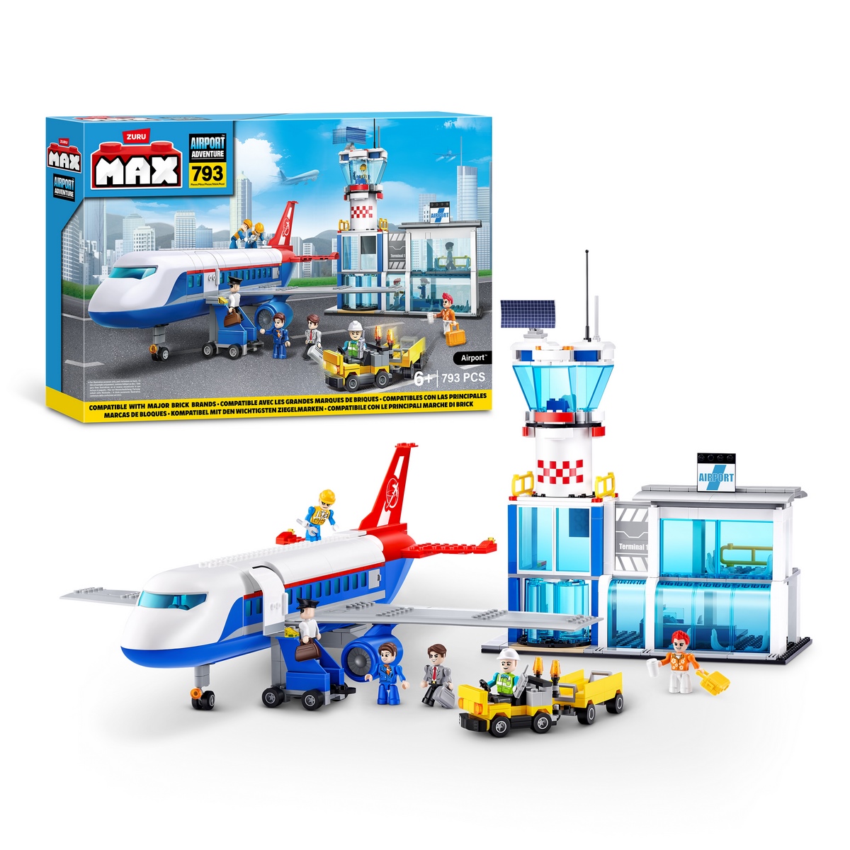 SET MAX MULTICOLOR 793 BLOQUES AEROPUERTO - 1