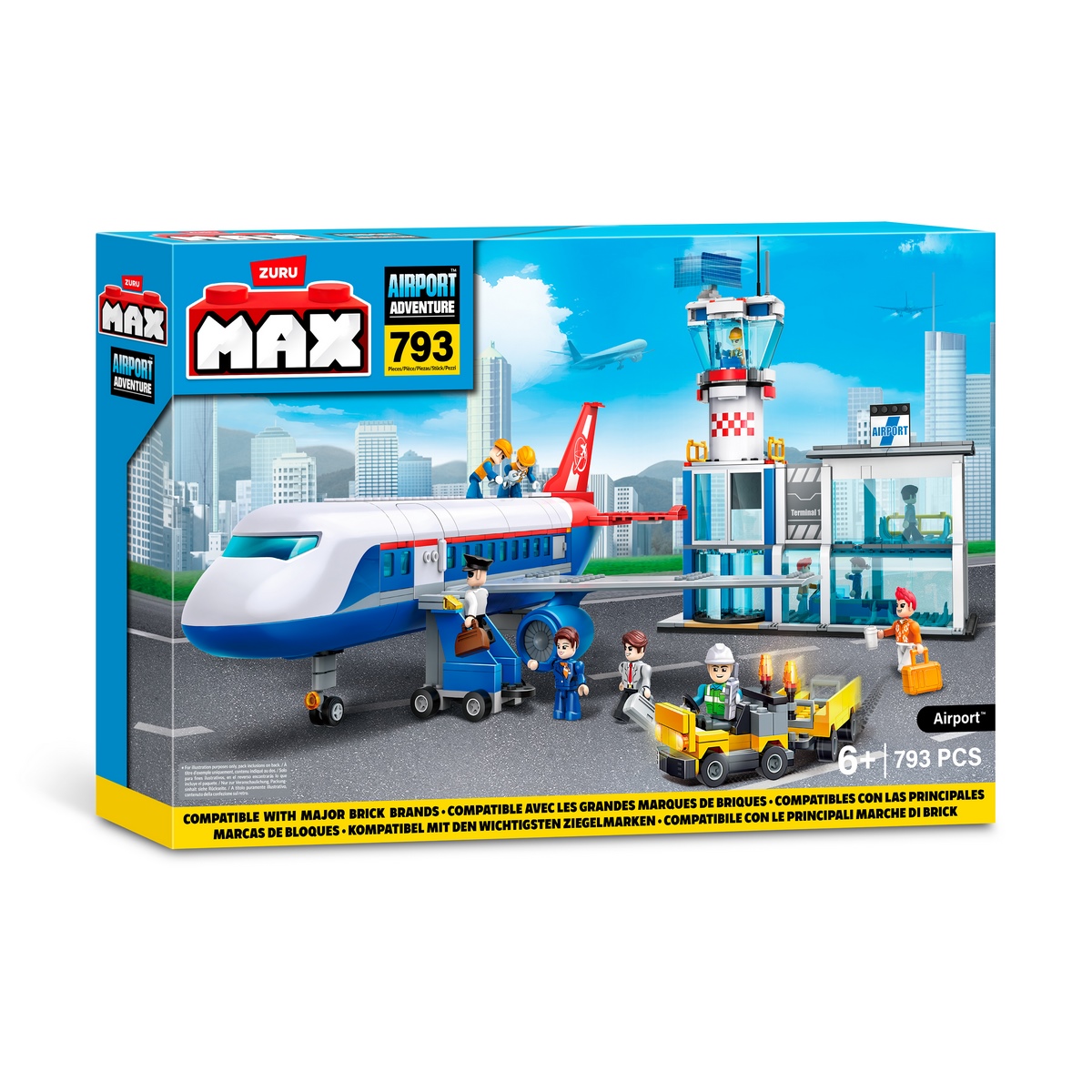 SET MAX MULTICOLOR 793 BLOQUES AEROPUERTO - 3