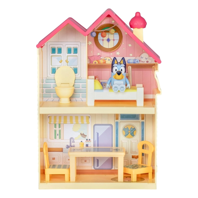 FIGURA Y PLAYSET BLUEY MINI CASA CON MUEBLES Y FIGURA - 1