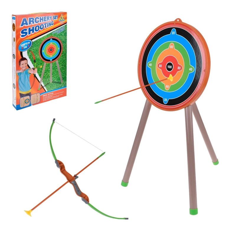 TIRO AL BLANCO CON ARCO Y TRIPODE - 1
