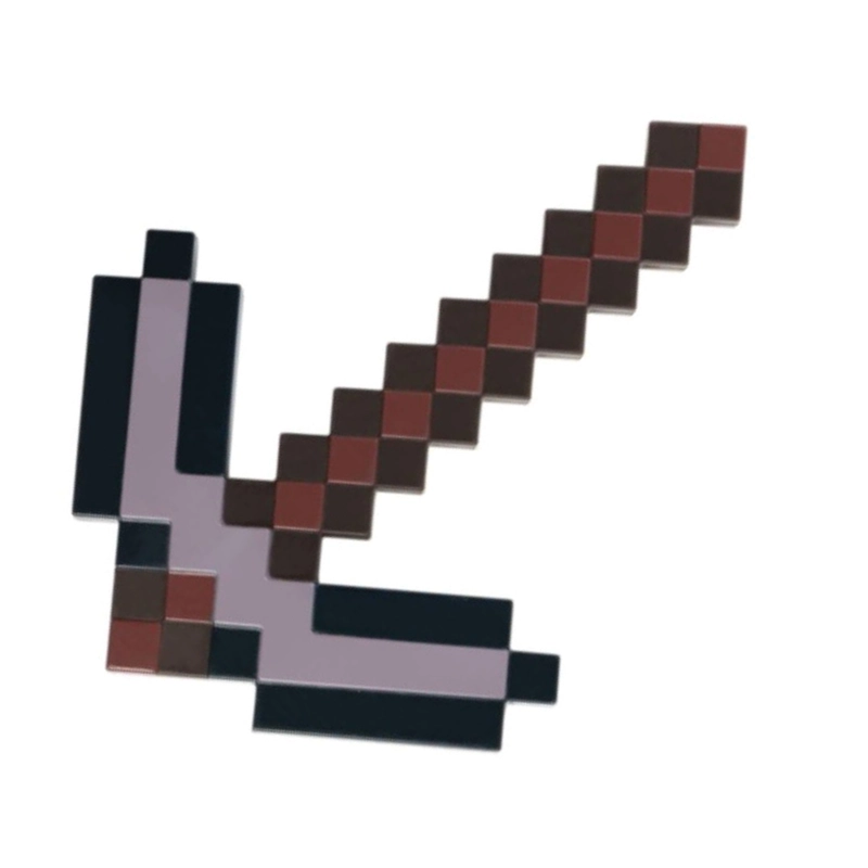 HACHA DE 40 CM MINECRAFT NETHERITE ACCESORIOS DE ROL - 2