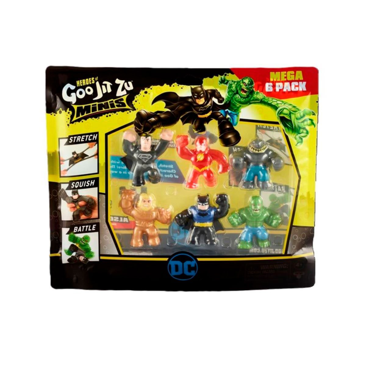 FIGURAS DE ACCION HEROES OF GOO JIT ZU MINI COLECCION 6 PACK - 3