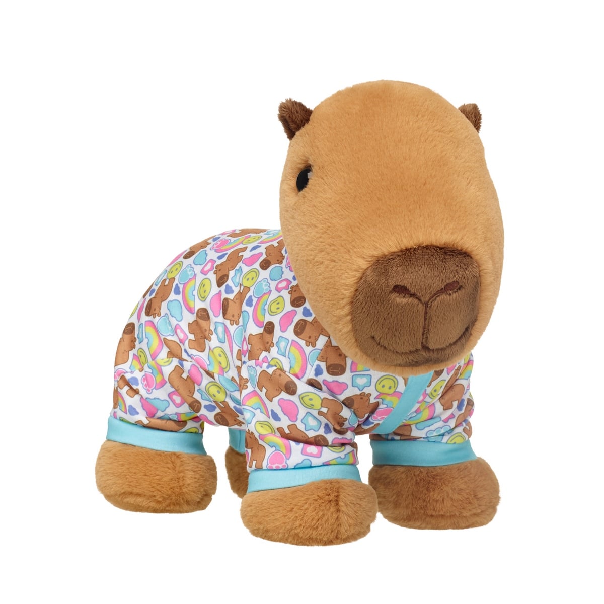 PIJAMA BUILD A BEAR CAPIBARA COLECCION ARCOIRIS - 3