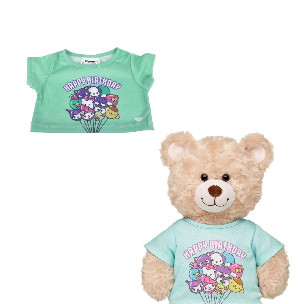 POLERA BUILD A BEAR HELLO KITTY CUMPLEAÑOS - 3