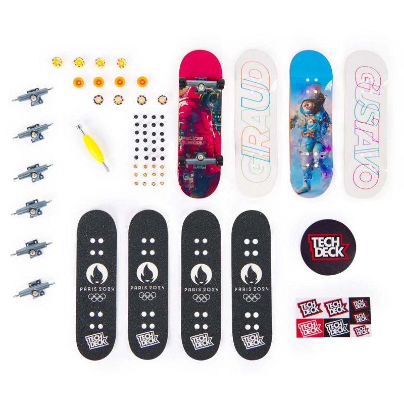JUGUETE TECH DECK PACK 4 FELIPE GUSTAVO PARIS 2024 - 1