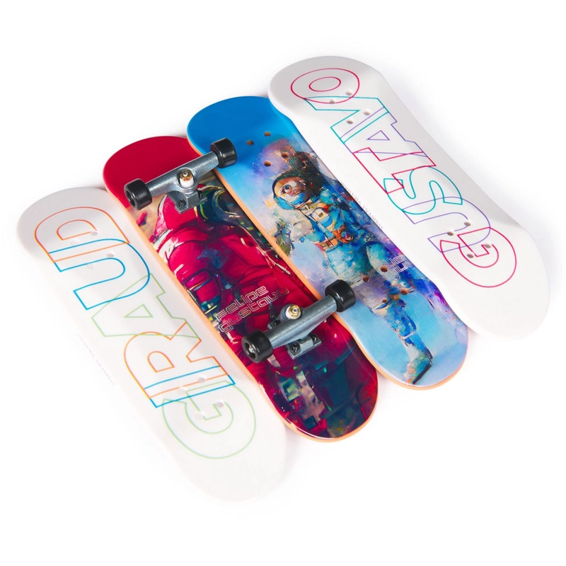 JUGUETE TECH DECK PACK 4 FELIPE GUSTAVO PARIS 2024 - 3
