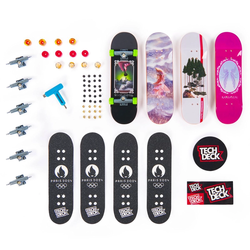 JUGUETE TECH DECK PACK 4 YUTO HORIGOME PARIS 2024 - 1