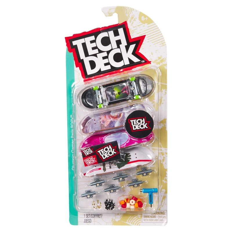 JUGUETE TECH DECK PACK 4 YUTO HORIGOME PARIS 2024 - 2