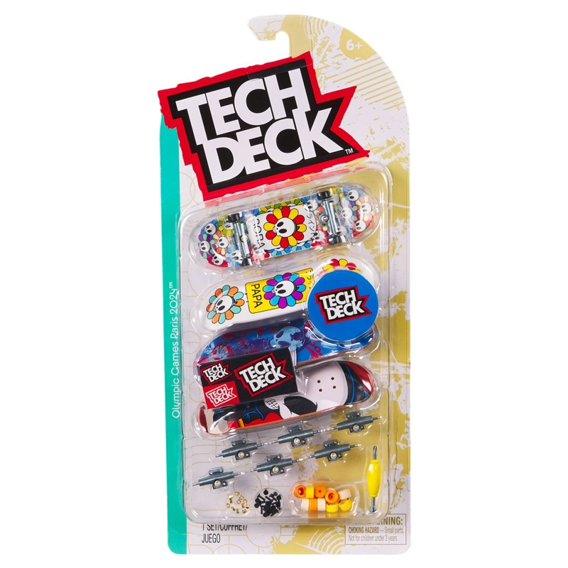 JUGUETE TECH DECK PACK 4 SORA SHIRAI PARIS 2024 - 2