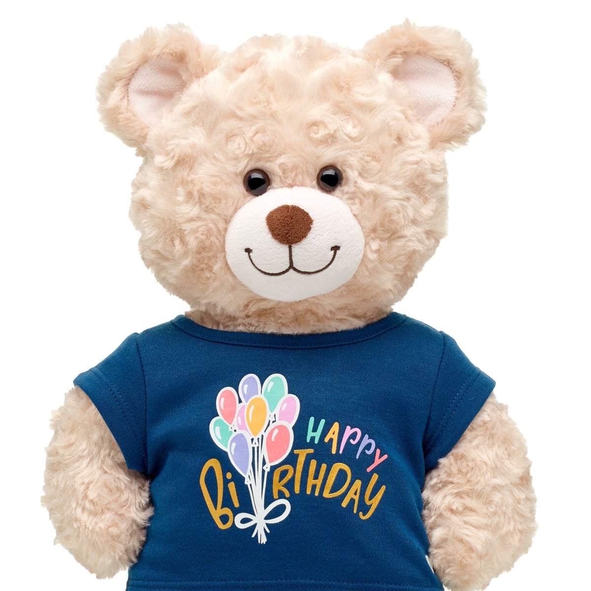 POLERA BUILD A BEAR CUMPLEAÑOS AZUL GLOBOS - 3