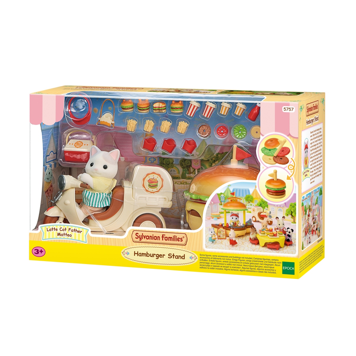 CARRO SYLVANIAN FAMILIES HAMBURGUESAS - 2
