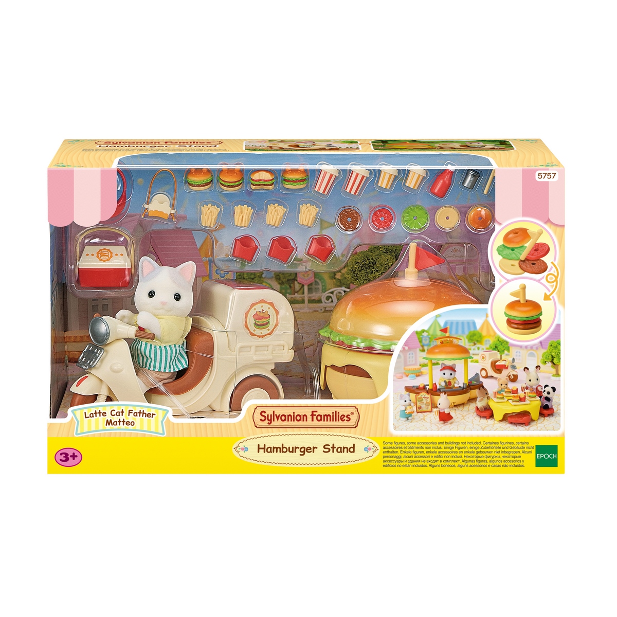 CARRO SYLVANIAN FAMILIES HAMBURGUESAS - 3