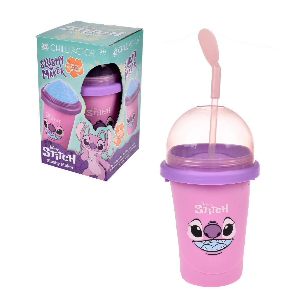 VASO ANSALDO HACER GRANIZADOS CHILLFACTOR DISNEY ROSADO - 1
