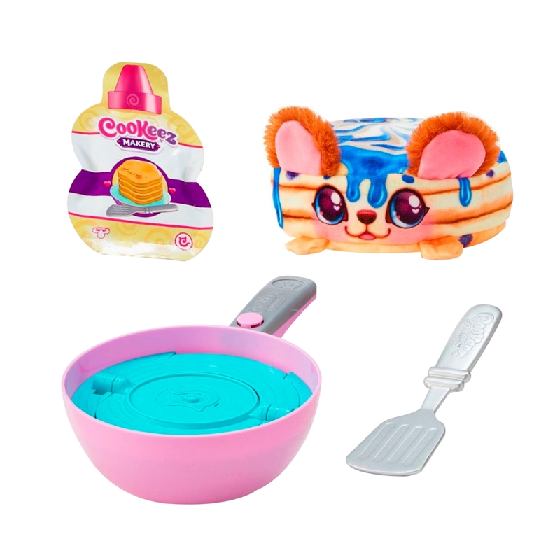 PELUCHE INTERACTIVO COOKEEZ MAKERY PANCAKE TREATZ SORPRESA - 3