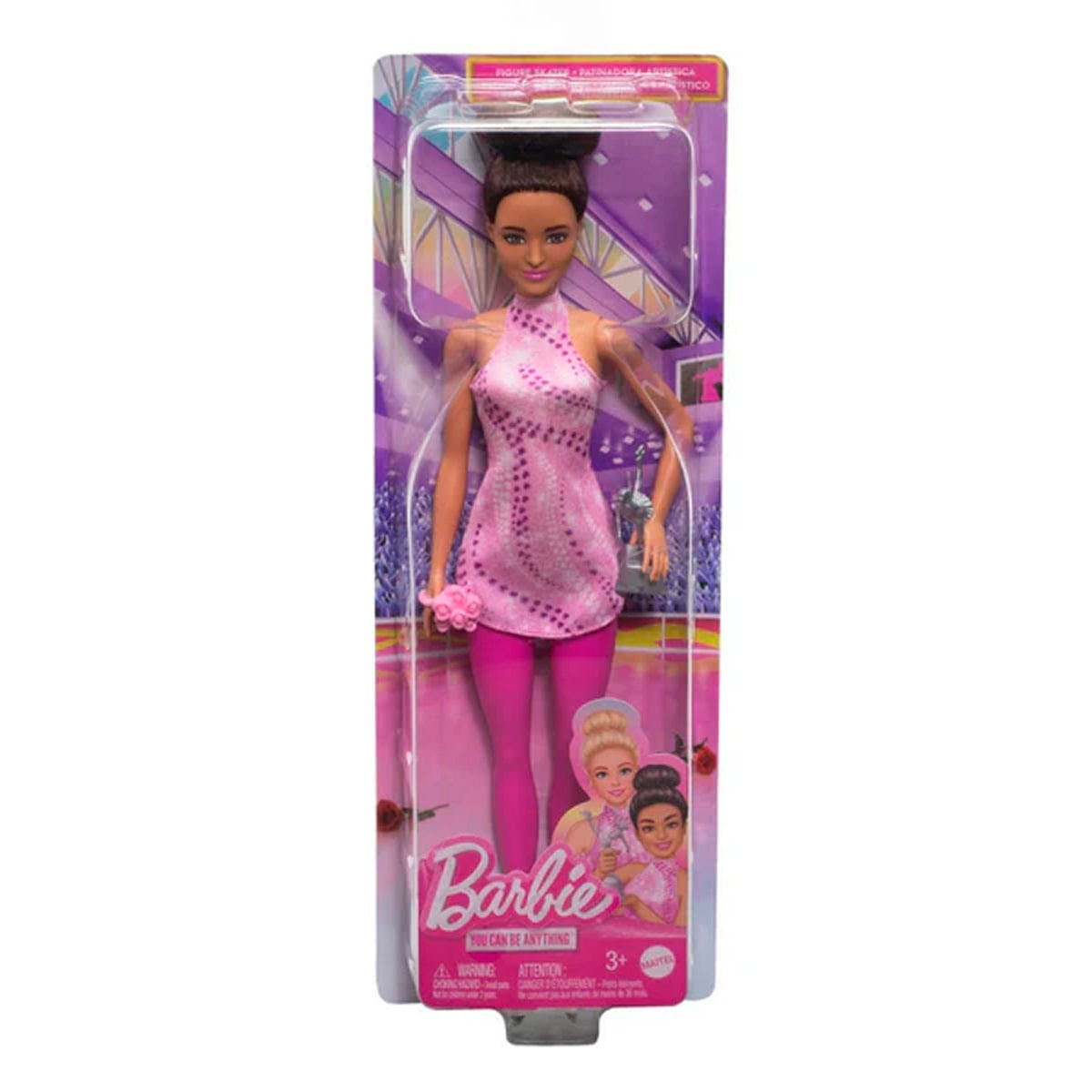 MUÑECA BARBIE PROFESIONAL PATINADORA ARTISTICA CON ACCESORIO - 2