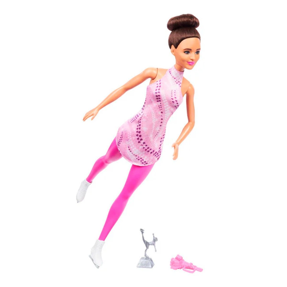 MUÑECA BARBIE PROFESIONAL PATINADORA ARTISTICA CON ACCESORIO - 3
