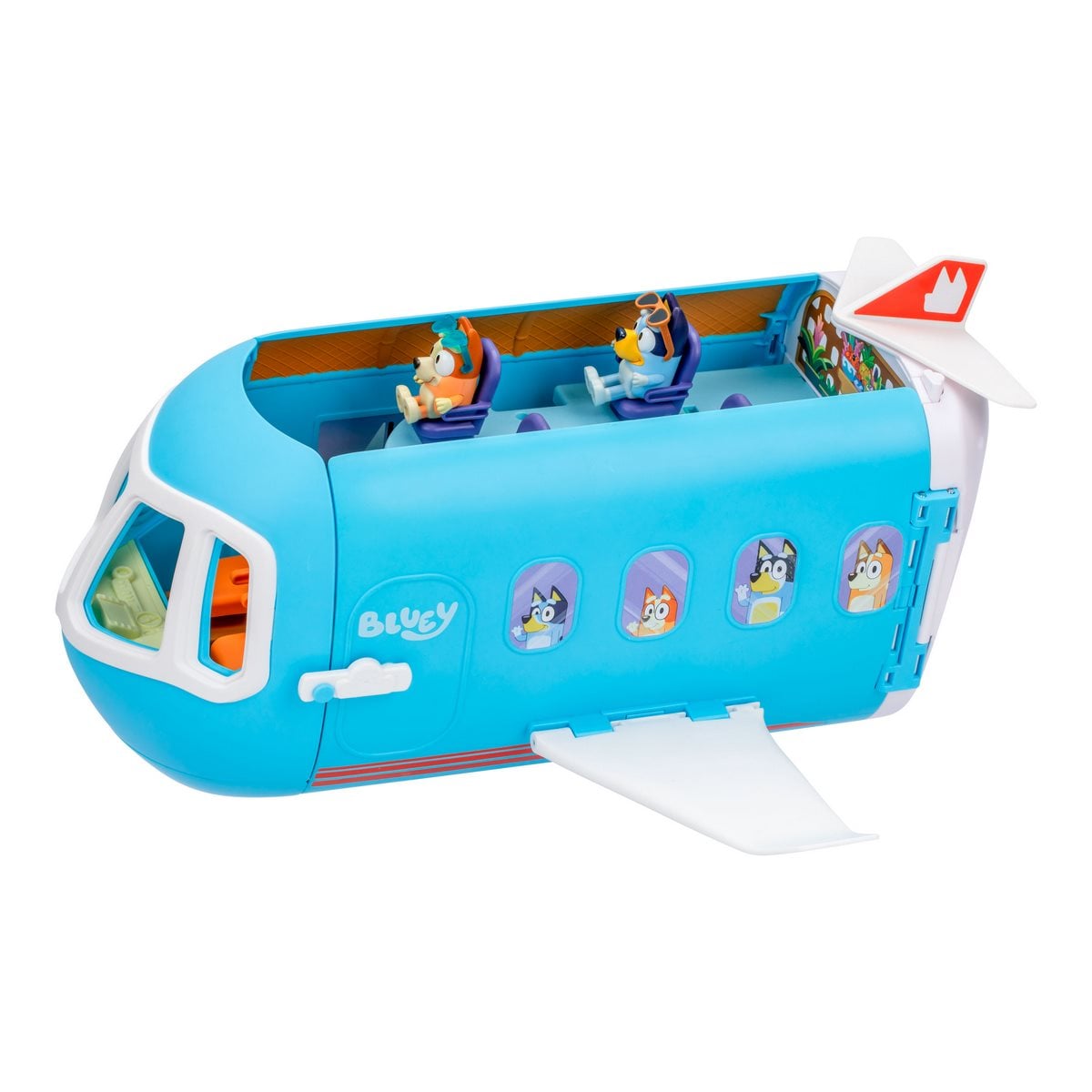 AVION TRANSFORMADOR BLUEY 3 EN 1 15 PIEZAS JUEGO - 1