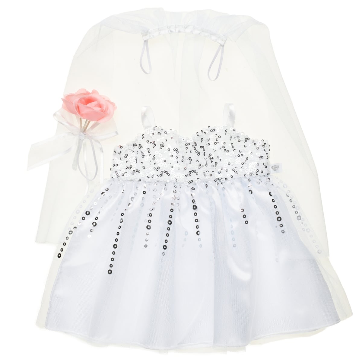 VESTIDO NOVIA BUILD A BEAR COLECCION ESPECIAL - 2