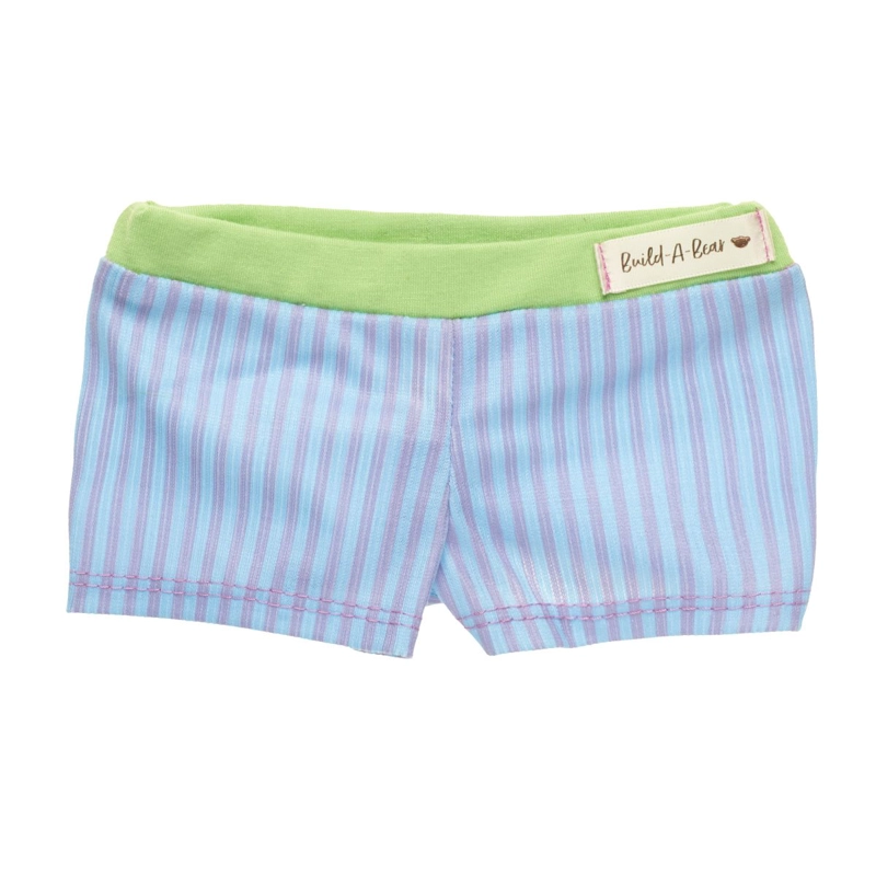 PANTALONES CORTOS PELUCHE BUILD A BEAR CINTURON VERDE - 2