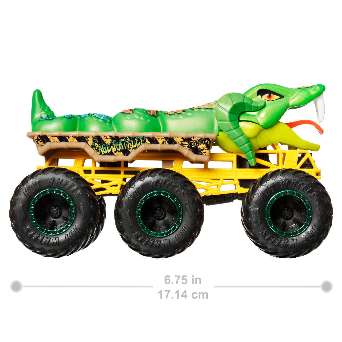 HOT WHEELS CAMIONES SORPRESA ESCALA 1:64 - CAGE RATTLER - 4