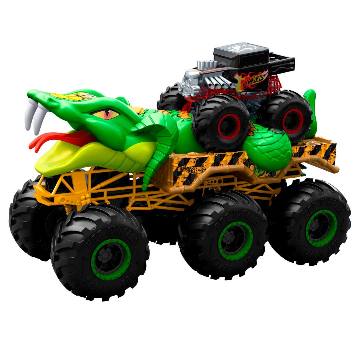 HOT WHEELS CAMIONES SORPRESA ESCALA 1:64 - CAGE RATTLER - 6