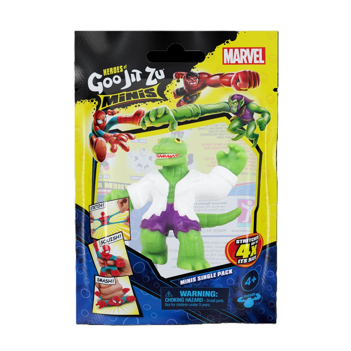 FIGURA DE ACCION HEROES OF GOO JIT ZU MARVEL REPTILE - 2