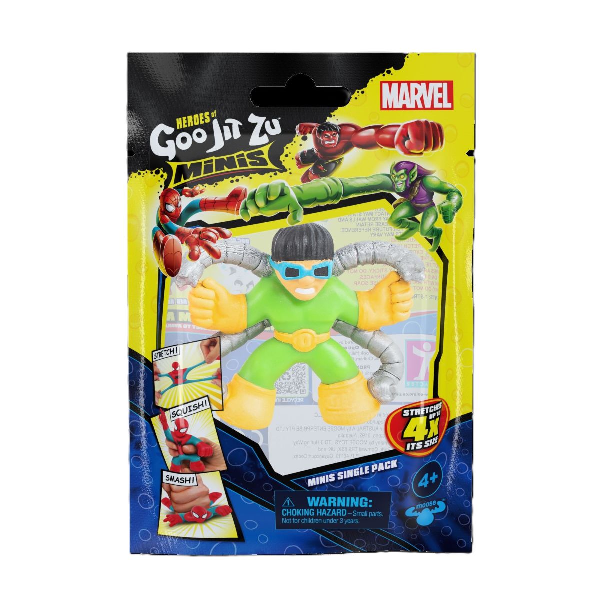 FIGURA DE ACCION HEROES OF GOO JIT ZU DR. OCTOPUS COLECCION - 2
