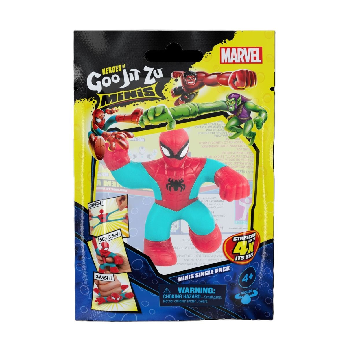 HEROE DE GOO JIT ZU MARVEL MINIS SINGLES - SPIDER-MAN - 2