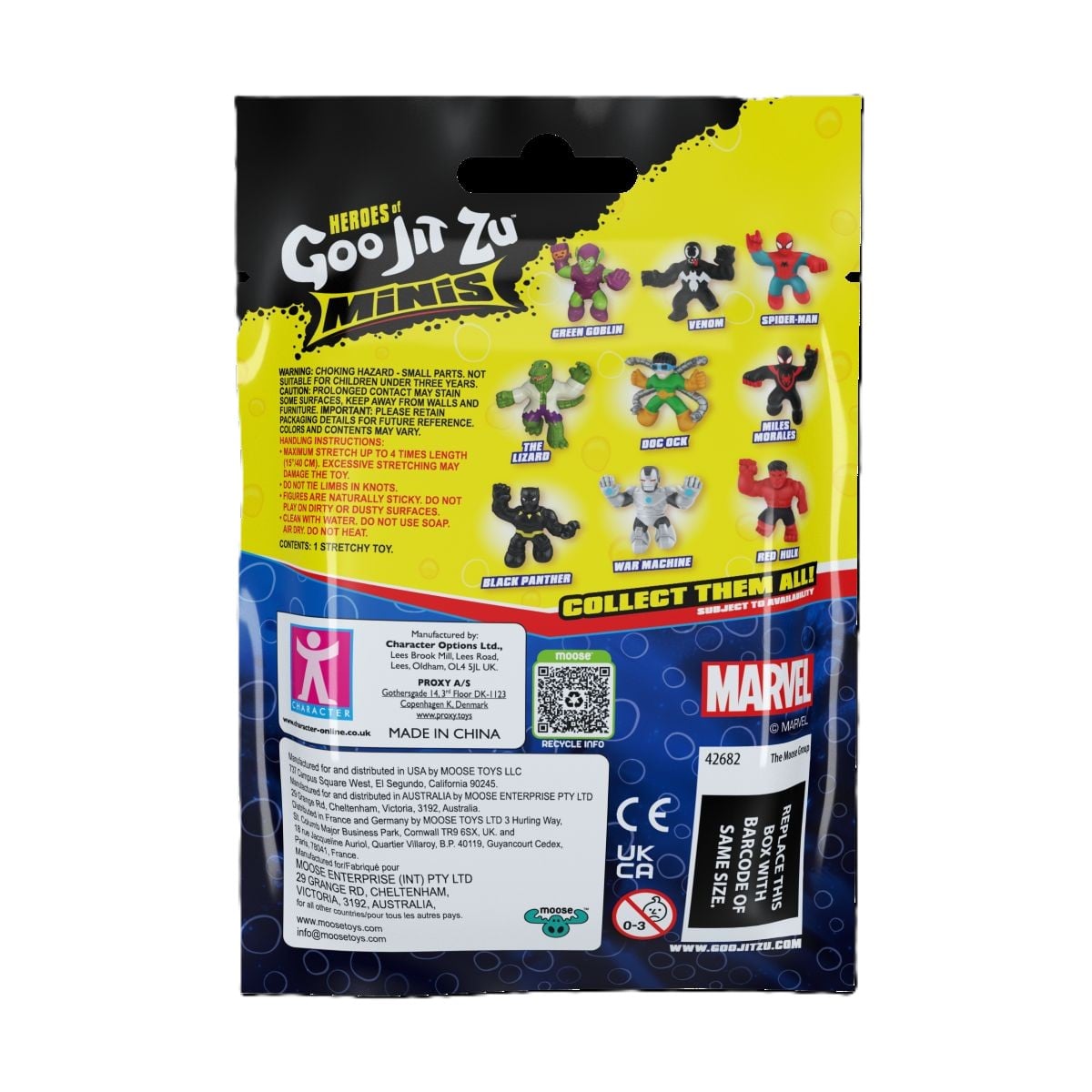 HEROE DE GOO JIT ZU MARVEL MINIS SINGLES - SPIDER-MAN - 3