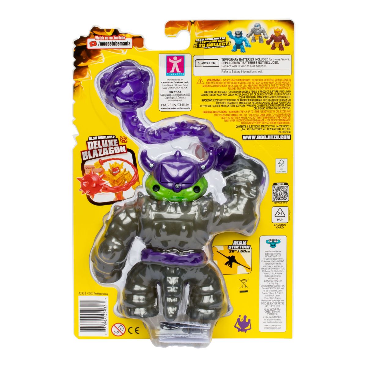 FIGURA HEROES OF GOO JIT ZU COLECCION ROCK JAW - LUJO - 4