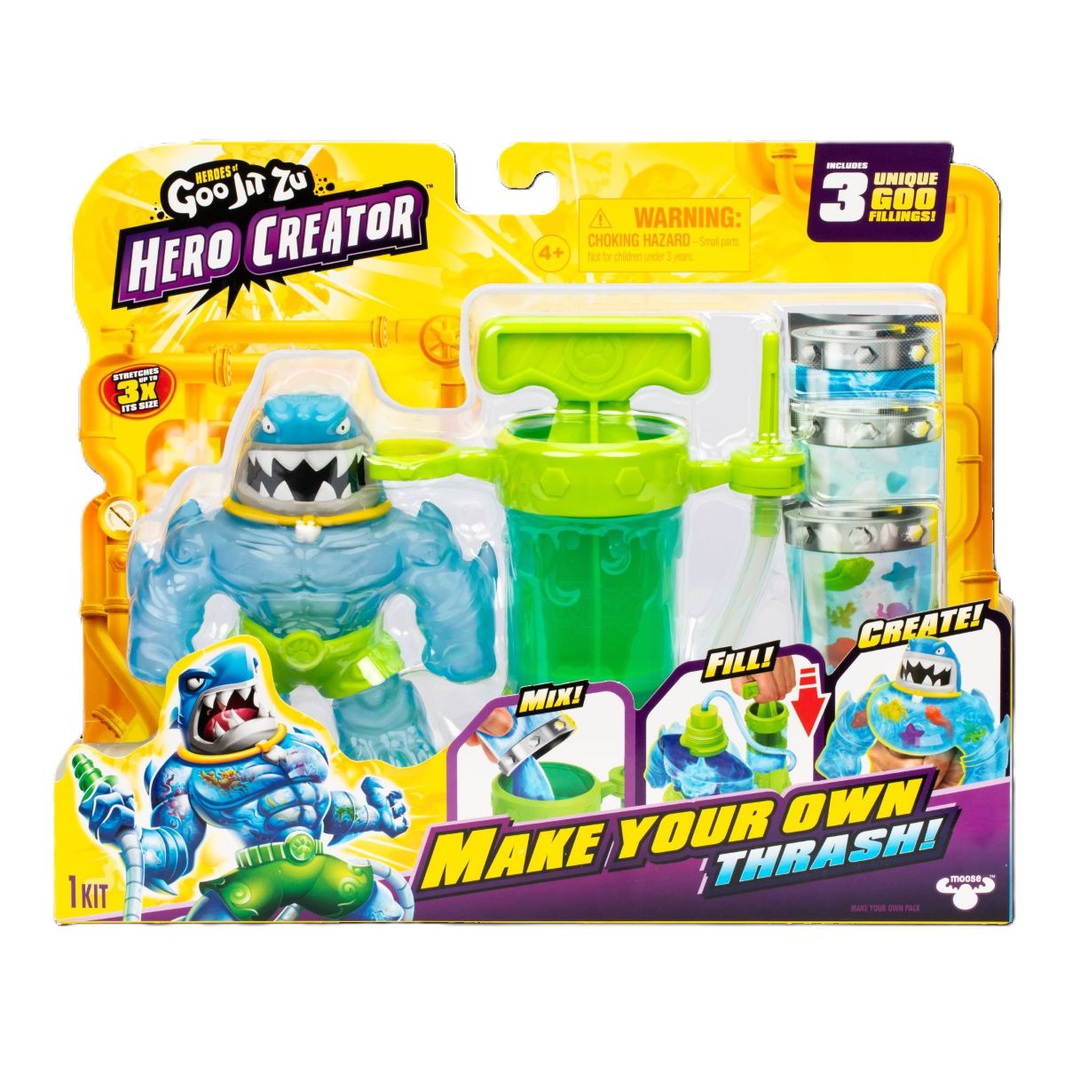FIGURA DE ACCION HEROES OF GOO JIT ZU COLECCION HE ROE - 2