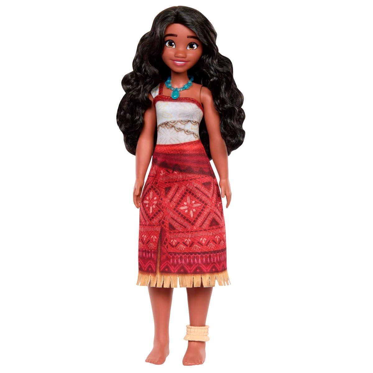 MUÑECA MOANA DISNEY VESTUARIO REMOVIBLE Y CABELLO ONDULADO - 1